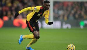 PLATZ 14 - Ismaila Sarr (FC Watford): 36.48 km/h.