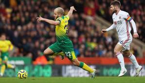 PLATZ 23 - Teemu Pukki (Norwich City): 36.13 km/h.