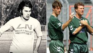 Finn und Michael und Brian Laudrup: Finn Laudrup kam kaum über Dänemarks Grenzen hinaus. Nur Anfang der 70er Jahre spielte er für eine Saison beim Wiener SC. Seine Söhne Michael (re.) und Brian (M.) gelten als zwei der besten Dänen überhaupt.