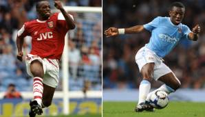 Ian Wright und Shaun Wright-Phillips: Ian ist nach Thierry Henry (228 Tore) Arsenals bester Torjäger aller Zeiten (149 Tore). 1998 wurde er mit den Gunners Meister. Shaun war da schon 17 und wuchs bei ManCity zum Profi heran. Auch er wurde Meister.