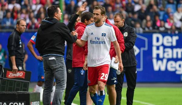 Christian Titz vertraute als HSV-Trainer auf Matti Steinmann.