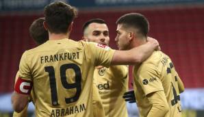 Platz 19 - EINTRACHT FRANKFURT (Bundesliga): 10 Punkte, Torverhältnis von 10:6