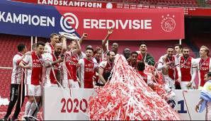 Platz 18: AJAX AMSTERDAM - 172 Millionen Dollar (+2 Millionen Dollar)