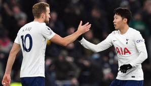 Viele gemeinsame Tore: Harry Kane und Heung-Min Son