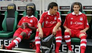 Louis Ngwat-Mahop im Mai 2007 mit Mats Hummels und Stephan Fürstner