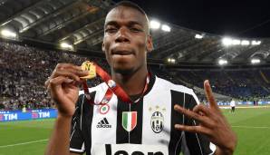 JUVENTUS TURIN: Eine Rückkehr zur Alten Dame wäre nicht nur romantisch, sondern ist auch durchaus realistisch. Juve holte den damals unzufriedenen Pogba 2012 aus der U21 von United, um ihn vier Jahre später für viel Geld zurückzuschicken.