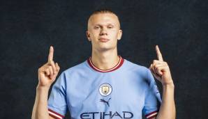 Platz 7: ERLING HAALAND | Manchester City | Gehalt pro Woche: 435.000 Euro