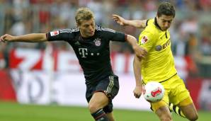 DFL-Supercup 12/13 - Finale | 12. August 2012 | FC Bayern München gegen Borussia Dortmund 2:1 - | Einsatzzeit: 90 Min. | Tore: 1 (75 Min.) | Assists: - | Gelbe Karten: -