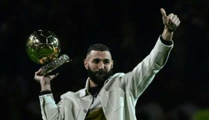 Karim Benzema gewann 2022 den Ballon d'Or.