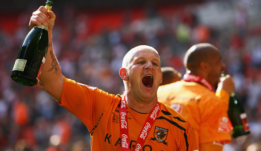 Dean Windass - der Stürmer-Star von Hull City führte seinen Verein in die Premier League