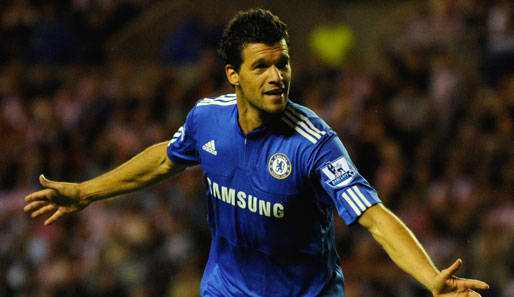 Michael Ballack erzielte bisher 16 Premier-League-Treffer für den FC Chelsea