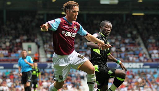 Scott Parker (l.) wechselt von West Ham United zu Tottenham Hotspur