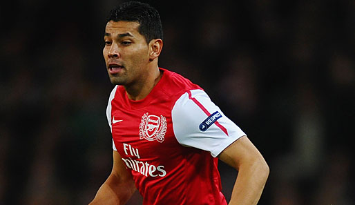 Andre Santos wird dem FC Arsenal voraussichtlich drei Monate fehlen