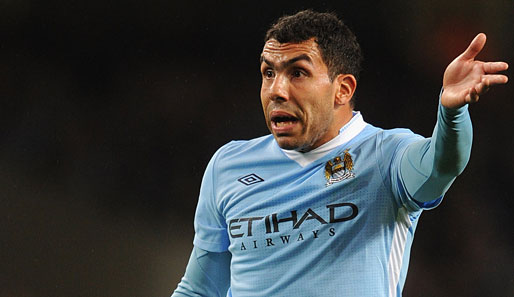 Carlos Tevez machte sich einmal mehr unbeliebt bei Manchester City