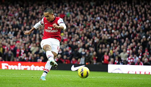 Theo Walcott kam mit 16 Jahren von Southampton zu den Gunners