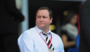 Klub-Besitzer Mike Ashley reagierte mit dem Ausschluss auf einen Protestmarsch gegen seine Person