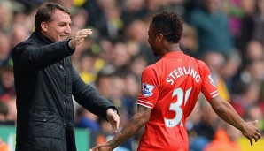 Brendan Rodgers und Liverpool dürfen vom Titel träumen - auch dank Raheem Sterling