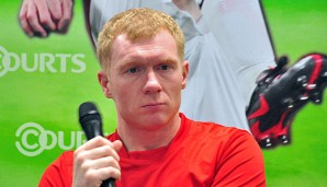 Paul Scholes spielte in seiner Karriere ausschließlich bei Manchester United