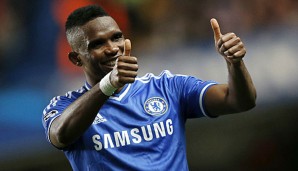 Die Farbe bleibt gleich: Samuel Eto'o spielt in Zukunft für den FC Everton