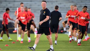 Louis van Gaal plant keine weiteren Transfers bei seinem neuen Club Manchester United