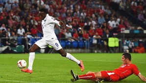 Danny Welbeck erzielte zwei Treffer gegen die Schweiz