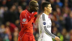 Mario Balotelli verhielt sich gegen Real in den Augen der Liverpool-Verantwortlichen nicht konform