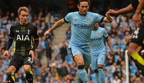 Frank Lampard war vor der Saison vom FC Chelsea zu City gewechselt