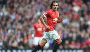 Radamel Falcao ist laut Louis van Gaal weit von seiner Bestform entfernt