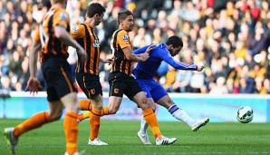 Mit drei erkämpften Punkten bei Hull hielt Chelsea die Konkurrenz auf Distanz