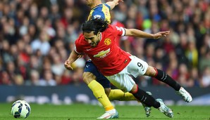 Superstar im freien Fall? Falcao konnte sich bei Manchester United nie wirklich durchsetzen