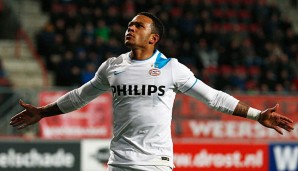 Depay war einer der Wunschspieler von Louis van Gaal