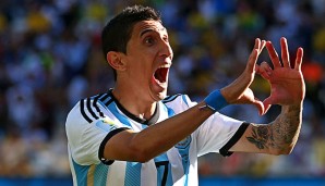 Angel di Maria wechselte erst im Sommer 2014 von Real zu den Red Devils