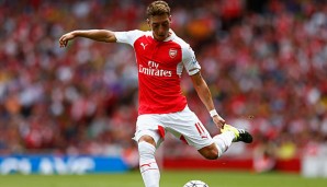 Mesut Özil spielt seit Sommer 2013 für die Gunners