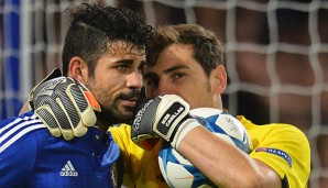 Diego Costa fühlt sich im Team von Chelsea weiterhin gut aufgehoben