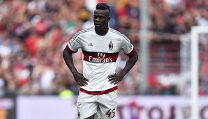 Mario Balotelli kommt beim AC Milan nicht zum Zug