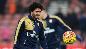 Mohamed Elneny stand im Auswärtsspiel bei Stoke City bereits im Kader des FC Arsenal