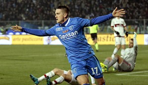 Piotr Zielinski spielt derzeit für den FC Empoli