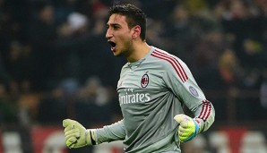 Gianluigi Donnarumma sah in der laufenden Saison zwei Gelbe Karten