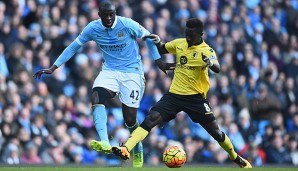 Yaya Toure hat bei Manchester City noch einen Vertrag bis Juni 2017