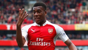 Sein erstes Tor schoss Alex Iwobi vor der Länderspielpause gegen den FC Everton