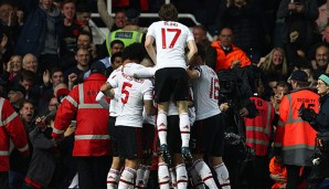 Manchester United siegte mit 2:1 bei West Ham United im Upton Park