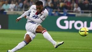 Alexandre Lacazette traf 21 Mal in dieser Saison