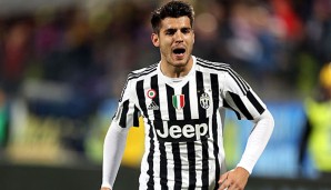 Morata stürmte zuletzt für Juventus