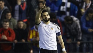 Alvaro Negredo konnte bei Valencia nicht an seine alte Klasse anknüpfen