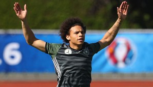 Leroy Sane kam noch zu keinem Einsatz bei der EM