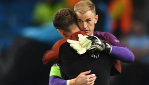 John Stones und Joe Hart spielen seit diesem Sommer gemeinsam für Manchester City