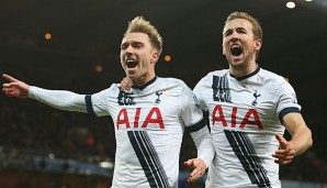 Christian Eriksen und Harry Kane sind Schlüsselfiguren bei den Spurs