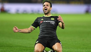 Cesc Fabregas traf gegen Leicester doppelt