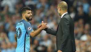 Sergio Aguero schwärmt von Pep Guardiola