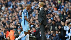 Vincent Kompany und Pep Guardiola wurden immer wieder Schwierigkeiten vorgeworfen